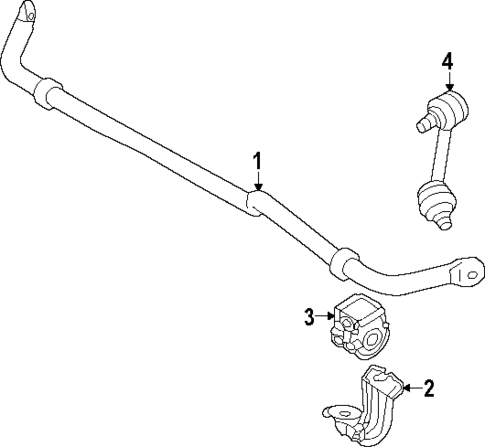 Stabilizer Bar & Components for 2023 Mitsubishi Outlander PHEV #1