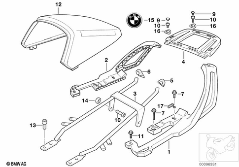 Luggage System for 1992 BMW-Motorrad R 1100 RS #0