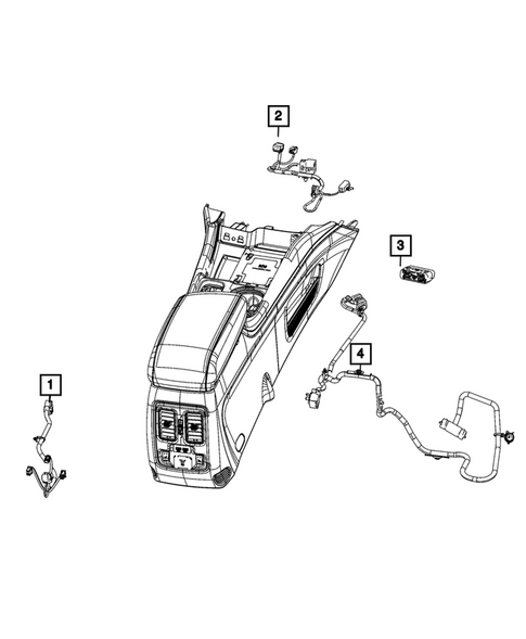 Wiring, Instrument Panel for 2025 Dodge Durango #2