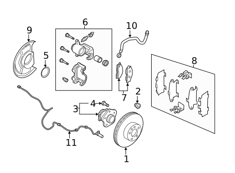 Anti-Lock Brakes for 2007 Nissan Quest #2