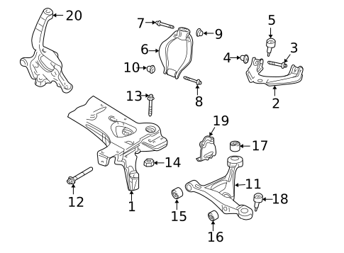 Suspension Components for 2002 Dodge Stratus #2
