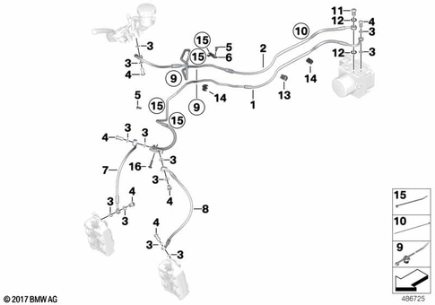 Brake Lines for 2013 BMW-Motorrad HP4 #0