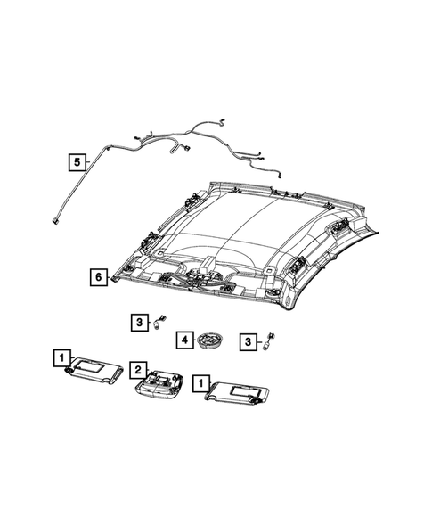 Lamps-Interior and Exterior for 2018 Dodge Charger #3