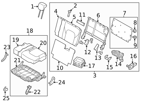 Third Row Seats for 2020 INFINITI QX80 #2