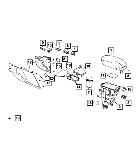 Consoles for 2023 Jeep Renegade #2