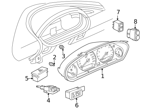 Mirrors for 2001 BMW Z3 #1