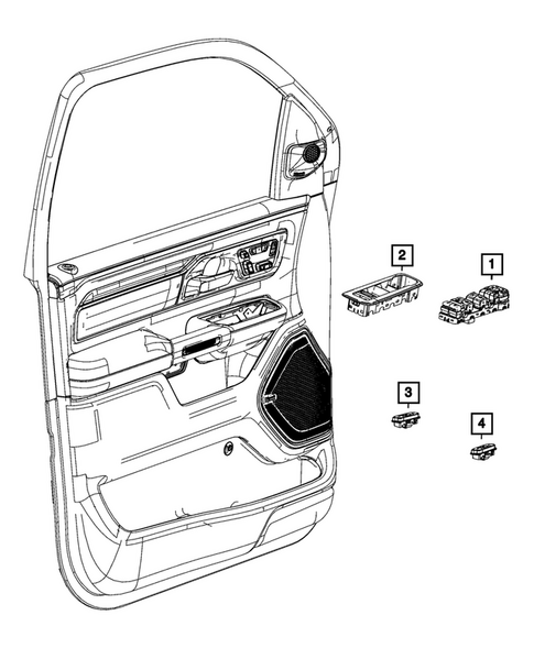 Switches for 2025 Ram 1500 #6