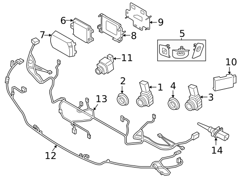 Electrical Components for 2022 BMW 430i Gran Coupe #23