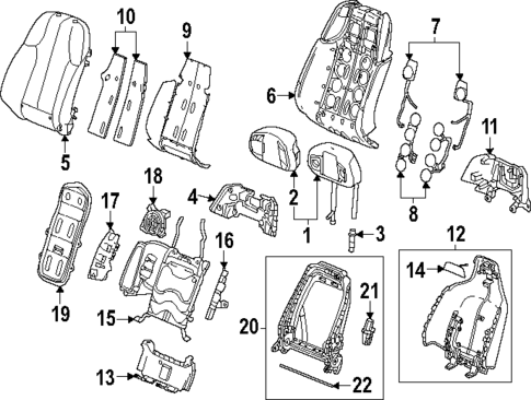 Second Row Seats for 2025 Cadillac ESCALADE IQ #2