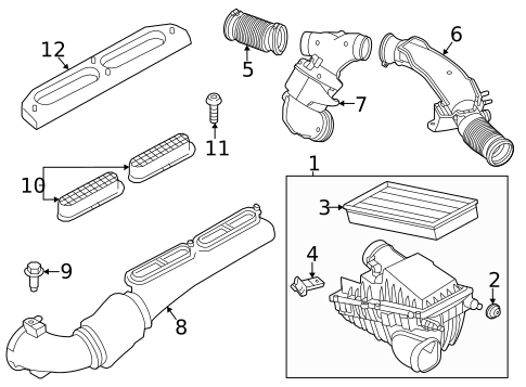 Air Intake for 2023 Land Rover Discovery #2