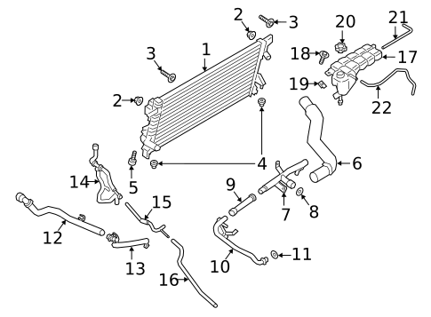 Radiator & Components for 2018 Ford F-150 #0