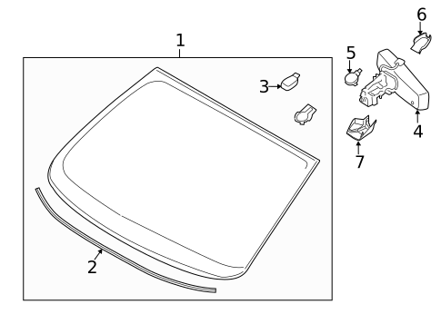 Wipers for 2017 Ford Fusion #1