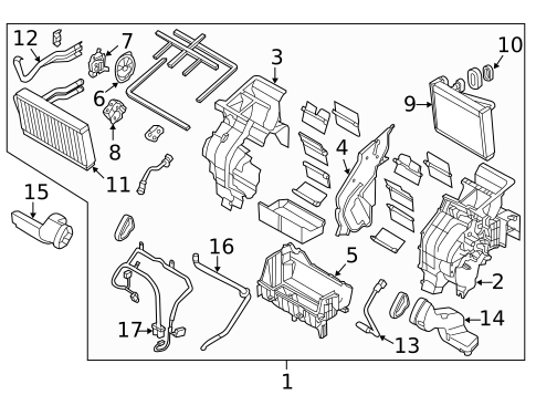Switches & Sensors for 2014 Kia Sedona #1