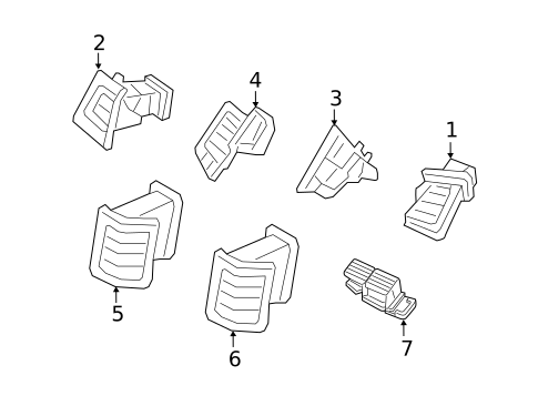 Ducts for 2025 Volvo S60 #1