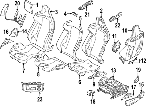Power Seats for 2024 BMW M3 #8