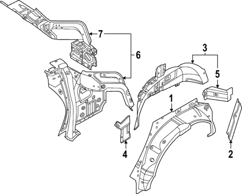 Inner Structure for 2024 Nissan ARIYA #0