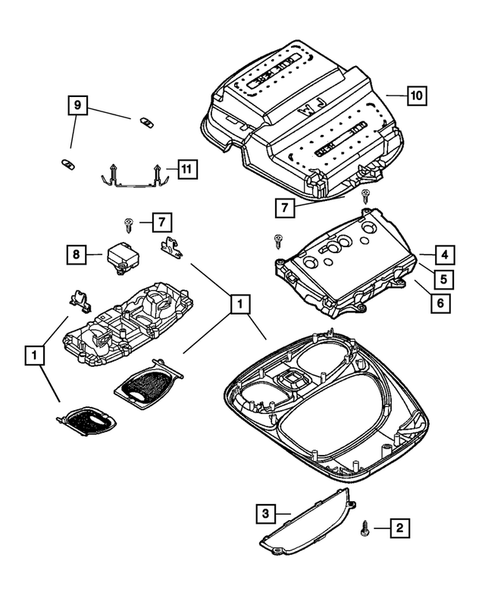 Consoles for 2007 Jeep Grand Cherokee #1