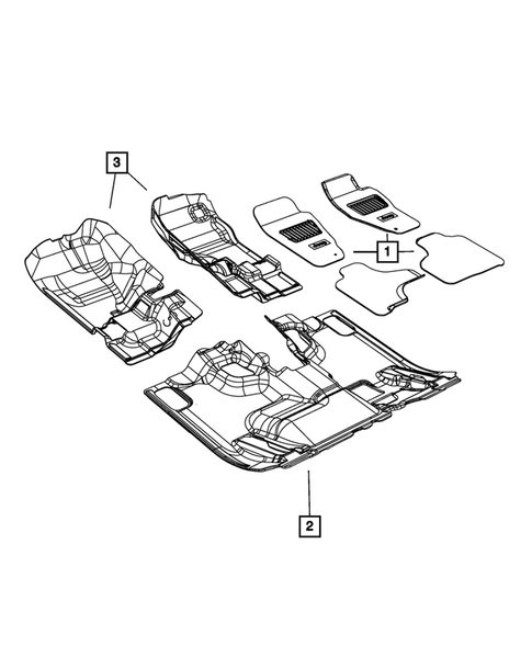 Carpets, Floor Mats, Load Floor, and Silencers for 2012 Jeep Liberty #0