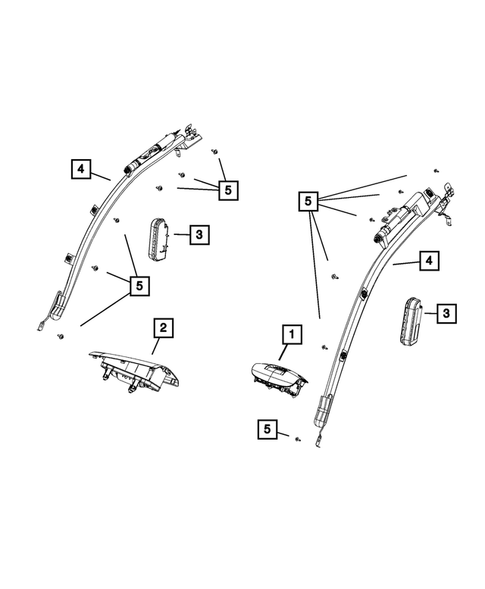 Air Bags for 2015 Ram ProMaster 2500 #0