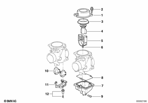 Carburetor for 1997 BMW-Motorrad F 650 ST #0