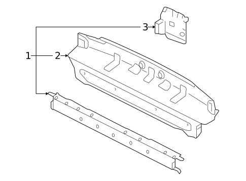 Rear Body for 2011 Porsche 911 #1