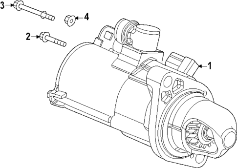Starter for 2025 Honda Civic #1