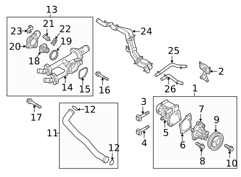 Powertrain Control for 2016 Kia Sorento #3