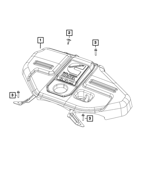 Engine Identification, Service Engines & Engine Service Kits for 2014 Ram 2500 #3