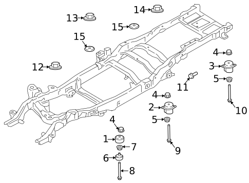 Frame & Components for 2021 Ford F-250 Super Duty #2