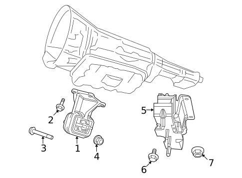 Engine & Trans Mounting for 2012 Ram 2500 #0