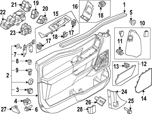Power Seats for 2023 Ford F-150 #1