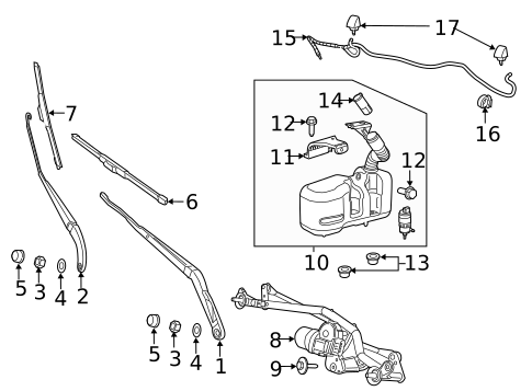 Wipers for 2019 Ram ProMaster 3500 #0