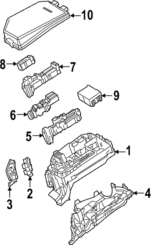 Fuse & Relay for 2022 Toyota Corolla Cross #0