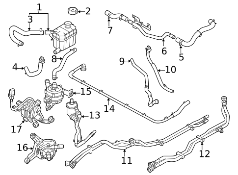Radiator & Components for 2023 Kia Niro #2