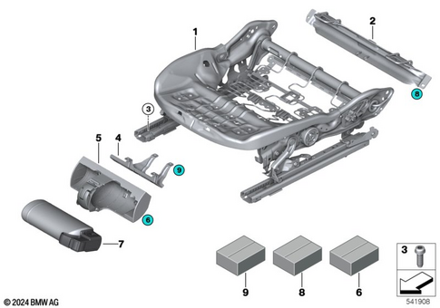 Front Seat for 2024 Mini Countryman SE ALL4 #11