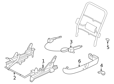 Tracks & Components for 2000 Chrysler Concorde #1