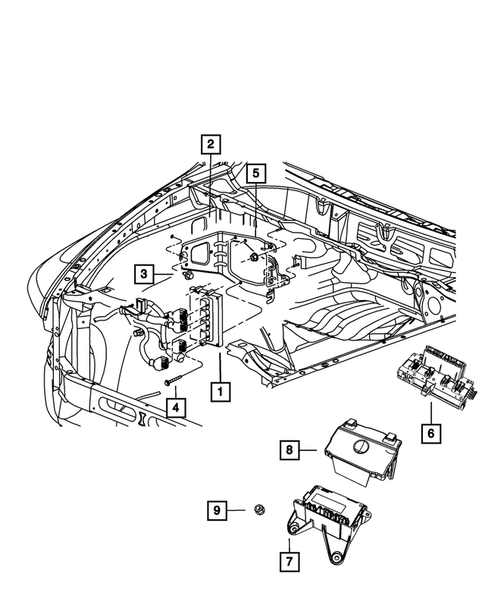 Keys, Modules and Engine Controllers for 2012 Ram 2500 #4