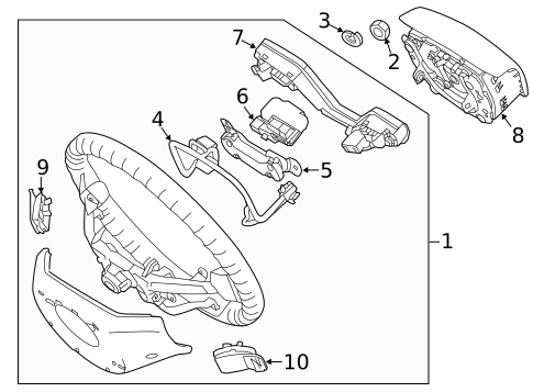 Switches for 2017 Kia K900 #1