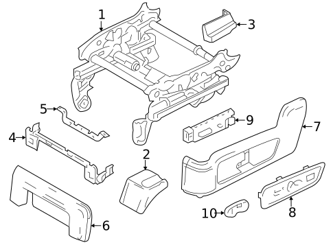 Tracks & Components for 2015 Lincoln Navigator #0