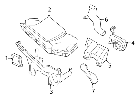Electrical Components for 2020 Jaguar XE #1