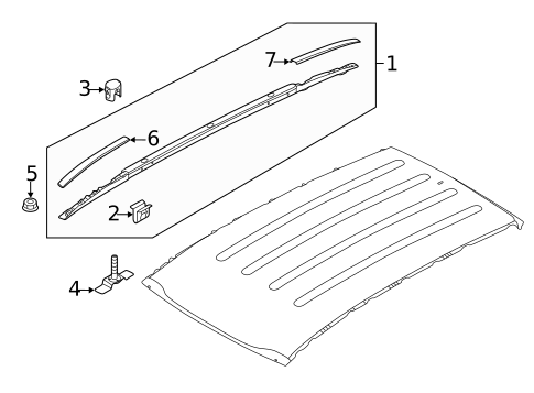 Luggage Carrier for 2012 Kia Sportage #0