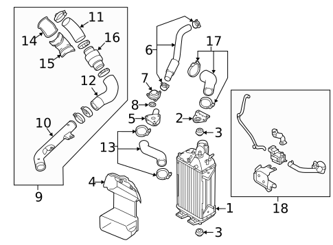 Turbo Charger for 2017 Hyundai Sonata #1