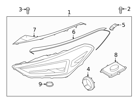 Bulbs - Chassis for 2021 Hyundai Tucson #5