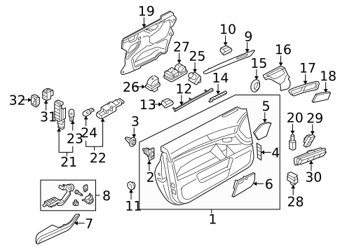 Mirrors for 2009 Audi A6 Quattro #0