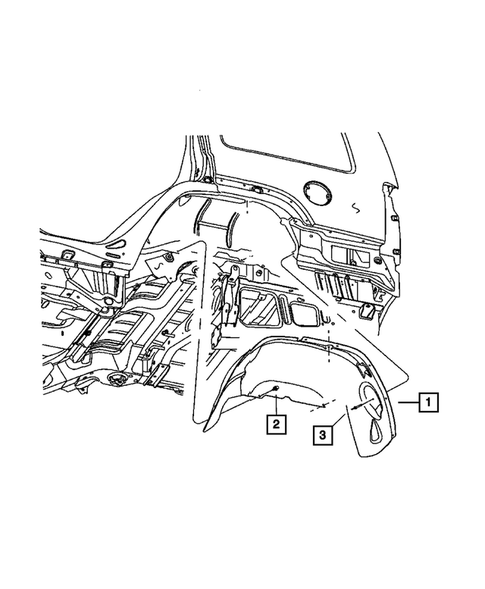 Moldings and Ornamentation for 2007 Jeep Commander #4