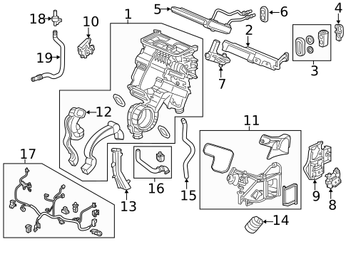 Auxiliary Heater & AC for 2019 Honda Pilot #1