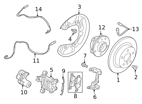 Rear Brakes for 2021 BMW M235i xDrive Gran Coupe #2