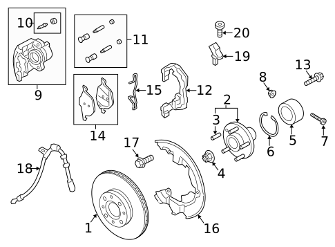 Drums & Rotors for 2018 Ford C-Max #0