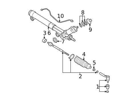 Steering Gear & Linkage for 2007 Chevrolet Silverado 1500 Classic #1