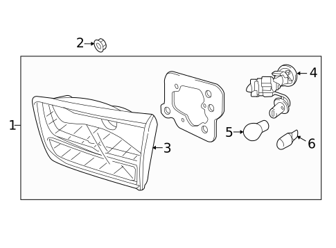 Bulbs - Chassis for 2018 Kia Sedona #5